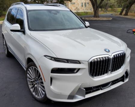 Full auto detailing service showing interior and exterior cleaning